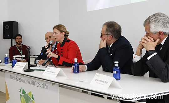 Inauguración de la nueva sede de la Asociación Española Contra el Cáncer, AECC