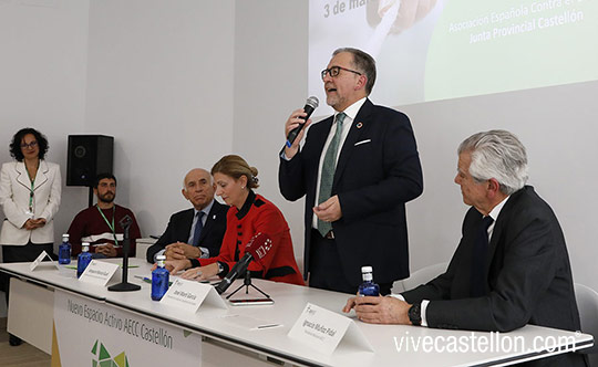 Inauguración de la nueva sede de la Asociación Española Contra el Cáncer, AECC