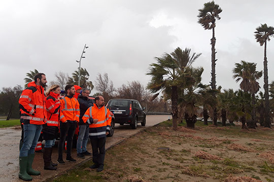 Castelló remite al Gobierno el informe de daños del temporal Gloria para optar a las ayudas