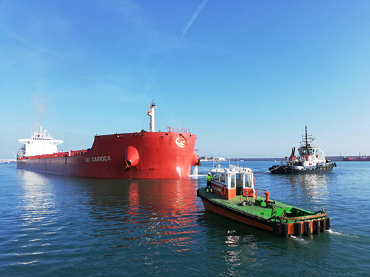 El puerto de Castellón descargó el pasado año un total de 2.661.107 toneladas de esta materia prima El puerto de Castellón descargó el pasado año un total de 2.661.107 toneladas de esta materia prima