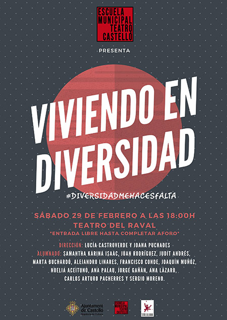 Viviendo en diversidad, proyecto de la la EMTC- Escola Municipal Teatre de Castelló