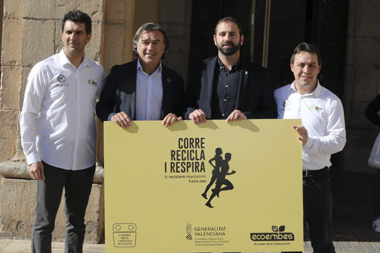 Marató BP Castelló fomenta el reciclaje de la mano de la Conselleria y Ecoembes