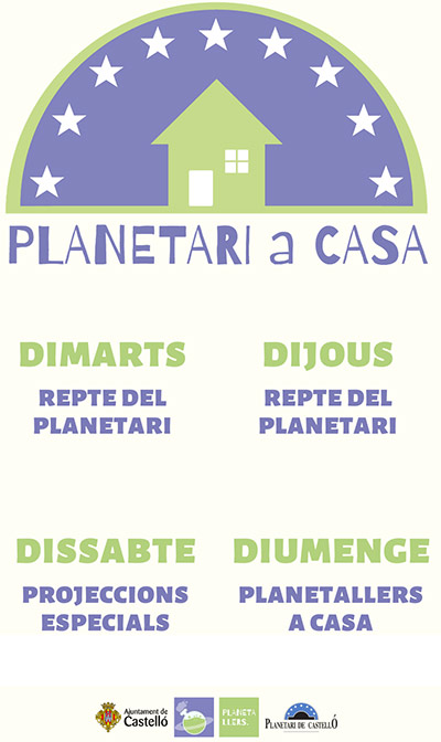 El Planetari a Casa acerca la astronomía a los hogares de Castelló