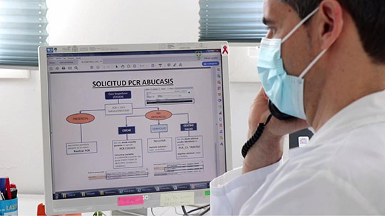 Profesionales de Sanidad trabajan para la detección precoz y el rastreo de los casos de coronavirus