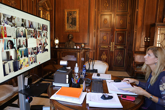 Marco aborda con el Gobierno la situación epidemiológica y las nuevas medidas anticovid Marco aborda con el Gobierno la situación epidemiológica y las nuevas medidas anticovid