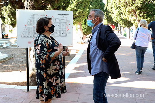 Castelló refuerza las medidas anticovid en los cementerios en la festividad de Todos los Santos Castelló refuerza las medidas anticovid en los cementerios en la festividad de Todos los Santos