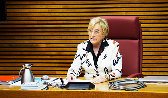 Ana Barceló: 'La inversión en Sanidad crece un 10,4% en 2021 hasta los 7.530 millones de euros, 20 millones al día destinados a la salud'