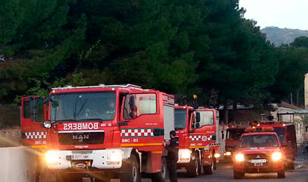 bomberos de Castelló