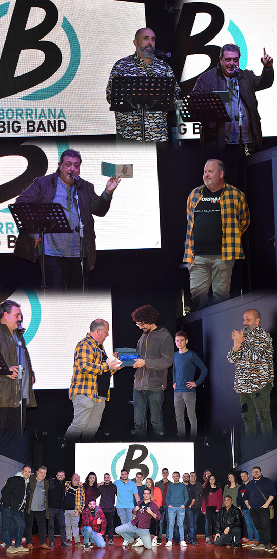 Presentació del nou disc de la Borriana Big band ´Peix Enamorat´ Presentació del nou disc de la Borriana Big band ´Peix Enamorat´