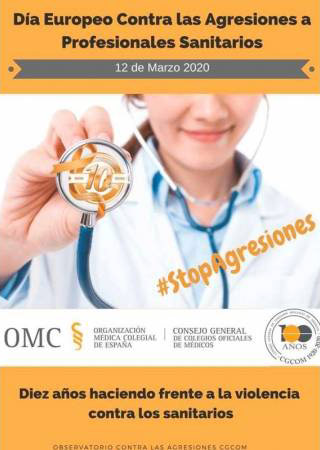 Día Europeo Contra las Agresiones a Médicos  y Profesionales Sanitarios