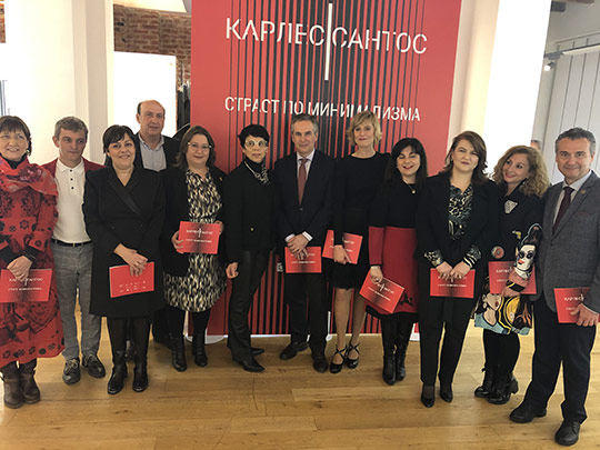 El arte de Carles Santos abre la celebración del 110 aniversario de las relaciones diplomáticas entre Bulgaria y España