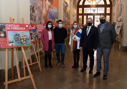La Diputación de Castellón inaugura una exposición sobre el impacto de los fondos europeos en la provincia