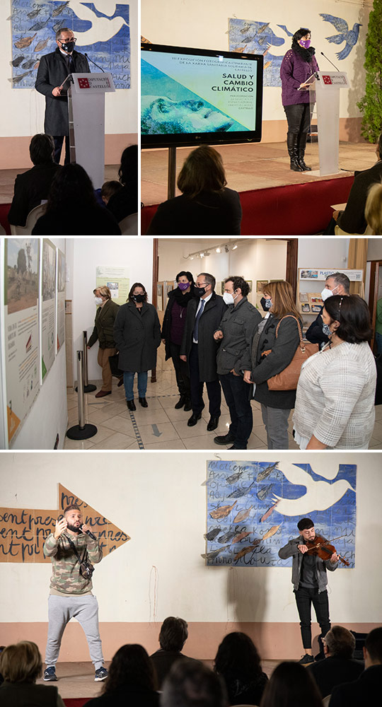 La Diputación moviliza a la población contra el cambio climático con una exposición fotográfica con la Xarxa Sanitària Solidària