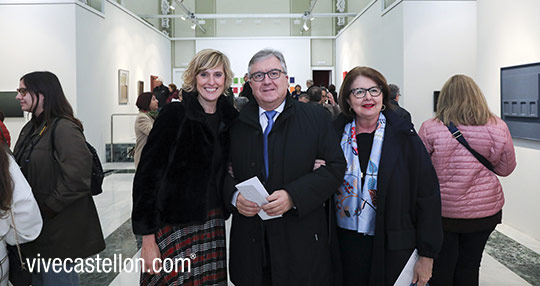 Inauguración de las exposiciones de invierno en la Fundación Caja Castellón