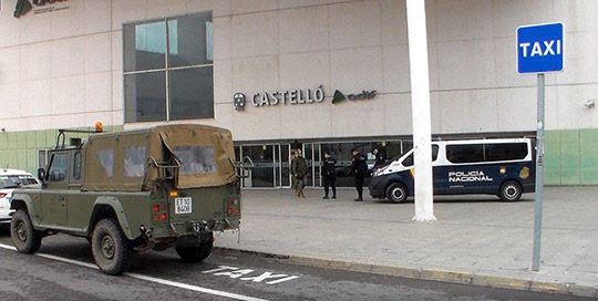 Castelló recibe el apoyo de las Fuerzas Armadas para reforzar la vigilancia ante el Covid-19