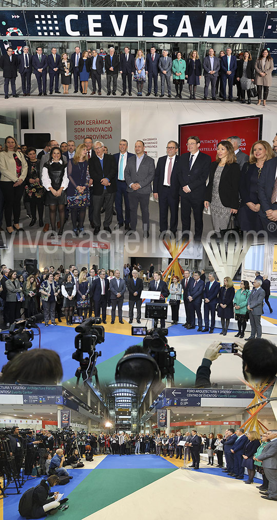 Inauguración de la Feria Internacional de la Cerámica, Cevisama Inauguración de la Feria Internacional de la Cerámica, Cevisama