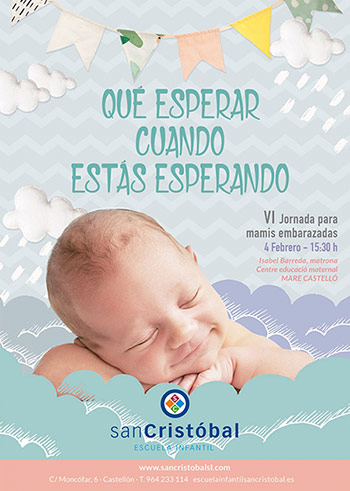 Jornada para embarazadas en el Colegio San Cristóbal de Castelló