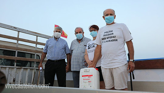 Manifestación para alertar sobre los daños que la plaga de cotonet de Sudáfrica está causando en los cítricos