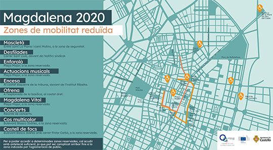 Castelló tendrá su primera feria inclusiva para la Magdalena 2020 con dos horas sin ruido ni luces