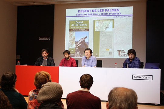 Castelló presenta el primer mapa digital del Desierto de las Palmas 