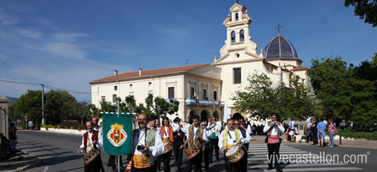 La Mare de Déu del Lledó desde su basílica hasta la concatedral de Santa María, 2014