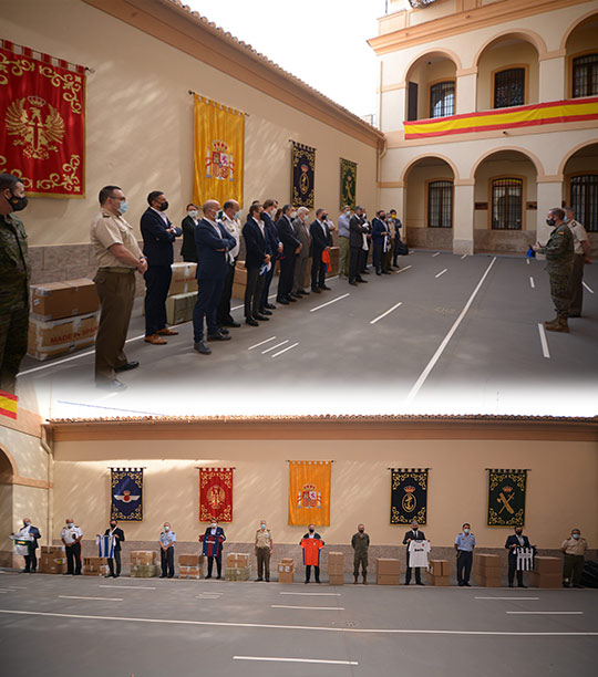 Donación de material deportivo a Somalia a través de la Misión Militar Española