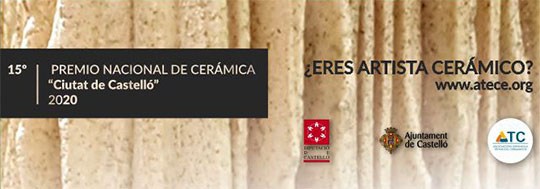 El plazo para participar en el Premio Nacional de Cerámica Ciutat de Castelló finaliza el 15 de septiembre