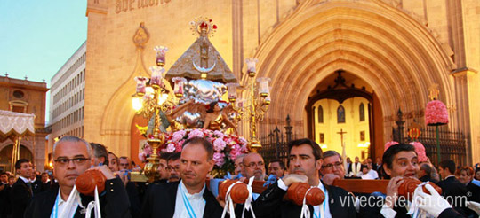 Procesión general de la Mare de Déu del Lledó, 2014