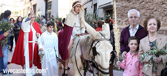 Procesiones del Domingo de Ramos 2015 en Castellón