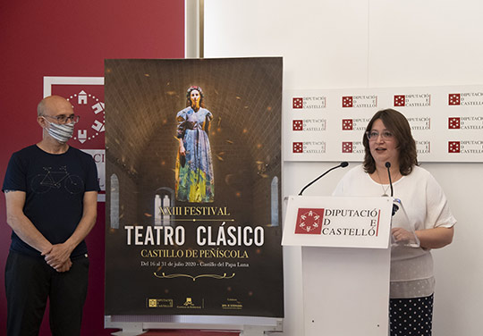 La Diputación presenta el XXIII Festival de Teatro Clásico de Peñíscola con ocho compañías referentes de toda España