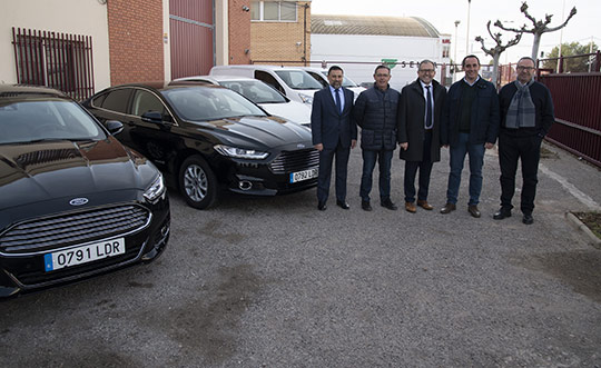 La Diputación de Castellón adquiere cinco vehículos sostenibles para el parque móvil