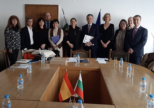 Cultura refuerza la colaboración interinstitucional en la visita a Bulgaria