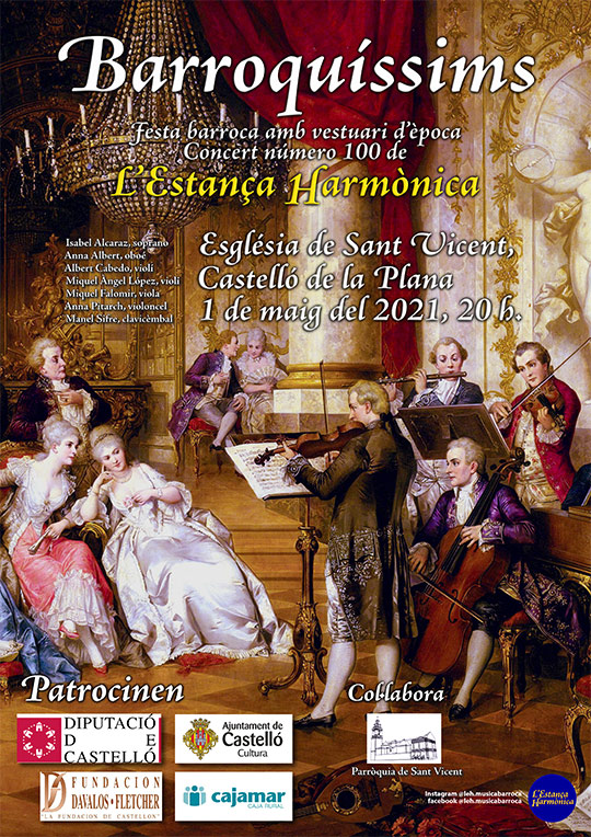 Concert 1 de maig L´Estança Harmònica