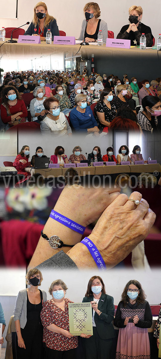 El I Congreso de Mujeres de Castelló fortalece la empoderamiento femenino y la defensa de los derechos