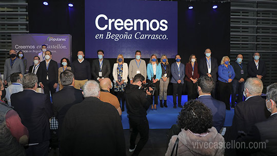 Begoña Carrasco, proclamada presidenta del PP Local de Castellón