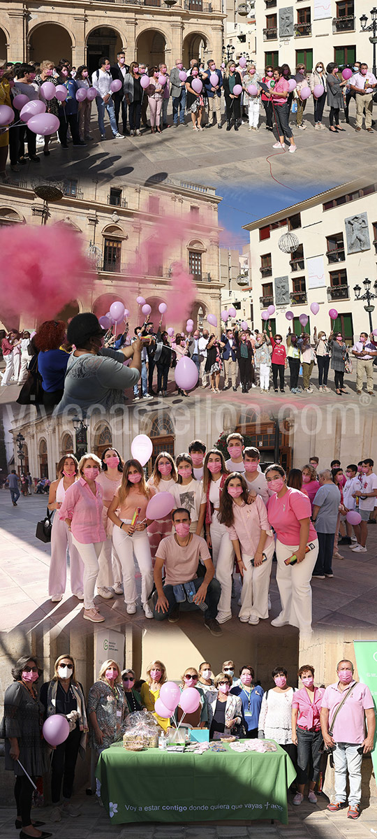 Castelló y la AECC conmemoran el Día Mundial contra el Cáncer de Mama