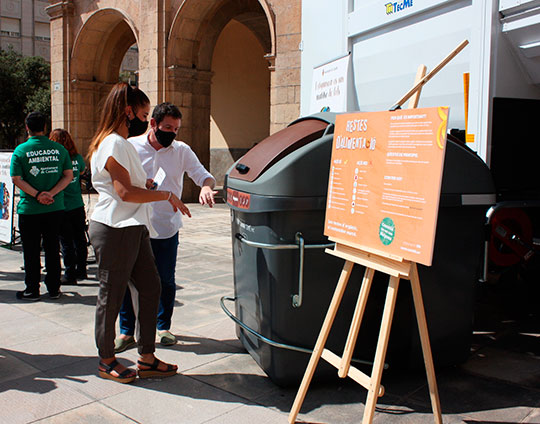El reciclaje se dispara en Castelló y crece un 22% en toda la ciudad