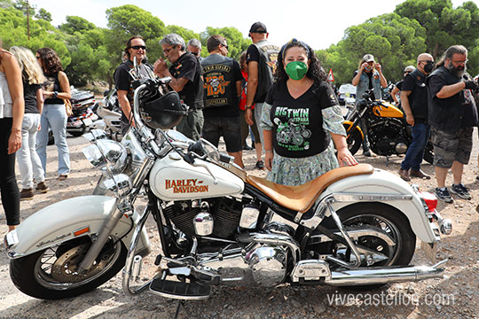 Desfile de Harley Davidson por Castelló