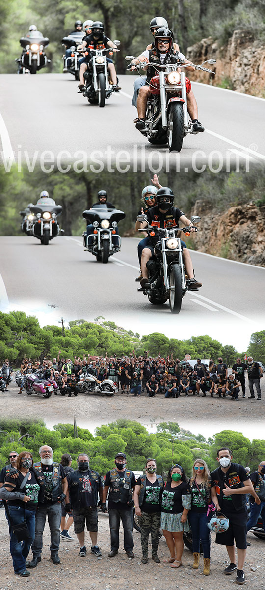 Castelló recupera el desfile de Harley Davidson