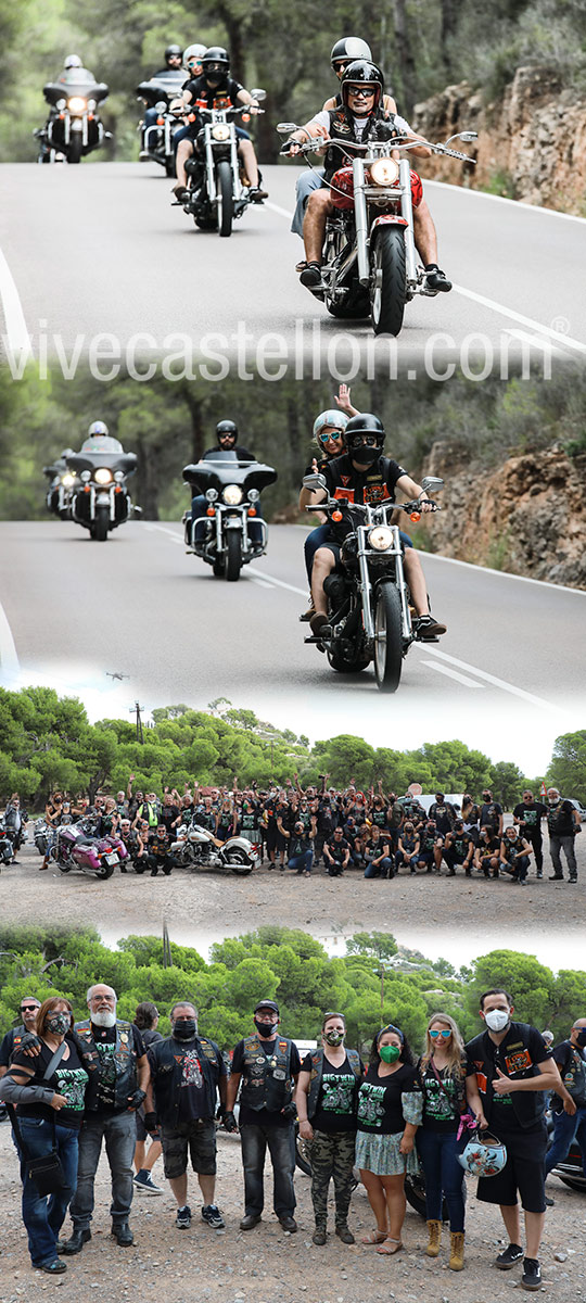 Castelló recupera el desfile de Harley Davidson Castelló recupera el desfile de Harley Davidson