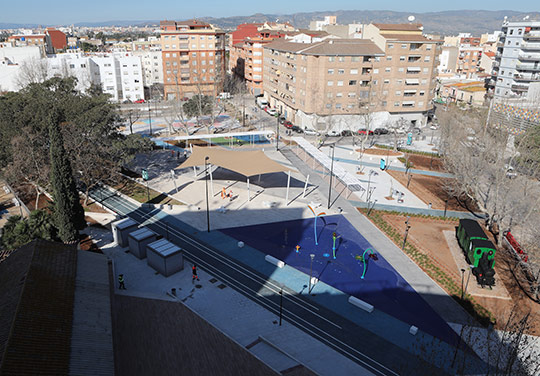 La Panderola cubre su primer año de trayecto como parque funcional y accesible en el corazón del Grau La Panderola cubre su primer año de trayecto como parque funcional y accesible en el corazón del Grau