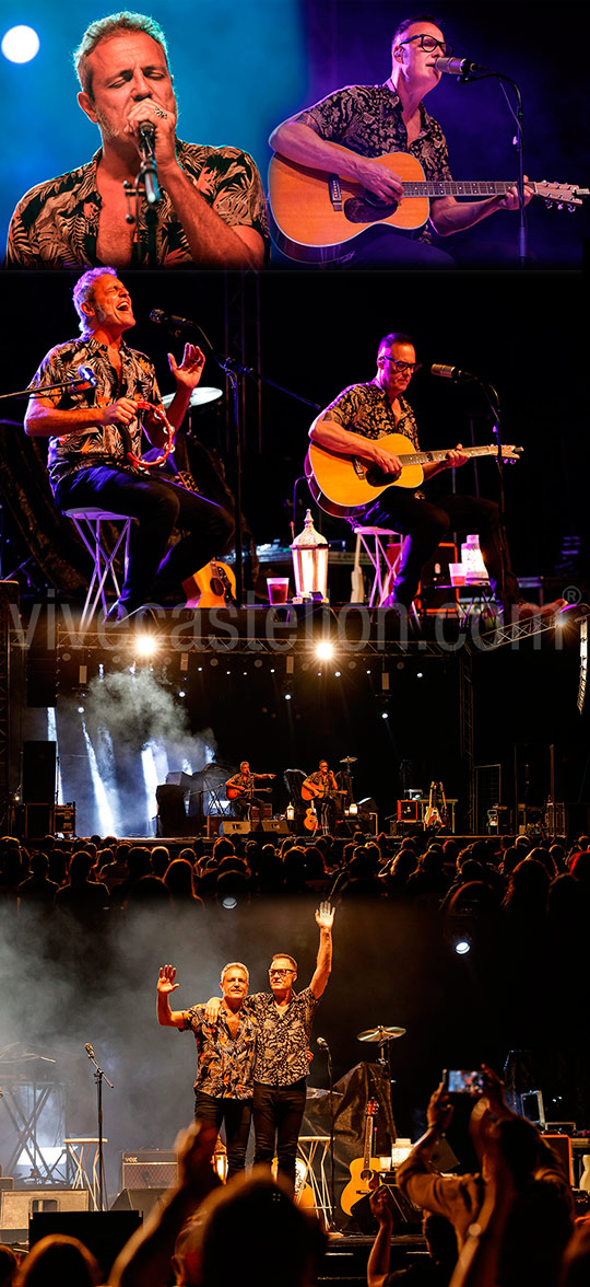 Actuación en acústico de M-Clan en los Concerts del Pinar de Castelló Actuación en acústico de M-Clan en los Concerts del Pinar de Castelló