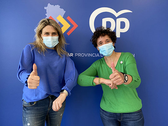 Marta Barrachina y Carmina Ballester suman fuerzas “desde ya” y trabajarán “en un único proyecto para crear el PP fuerte que los castellonenses necesitan”  