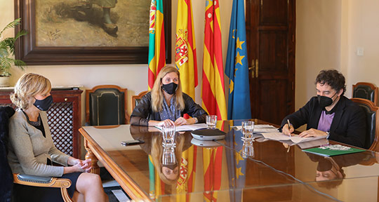 Castelló refuerza sinergias y acciones entre el Planetari y la Ciudad de las Artes y las Ciencias