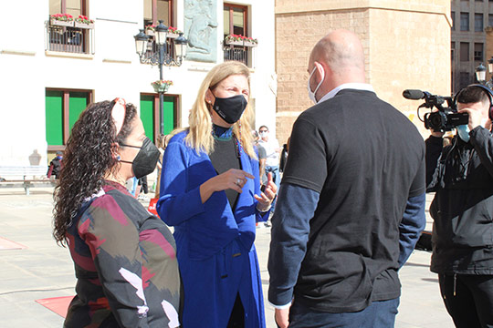 Valoración de la alcaldesa de Castelló sobre la protesta del sector hostelero Valoración de la alcaldesa de Castelló sobre la protesta del sector hostelero