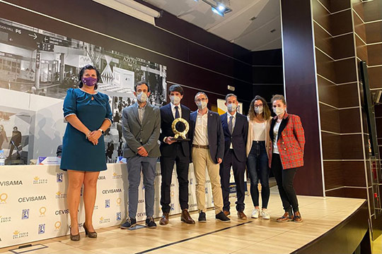 Patricia Puerta elogia el carácter innovador de la industria cerámica castellonense en la entrega de los premios 'Alfa de Oro'