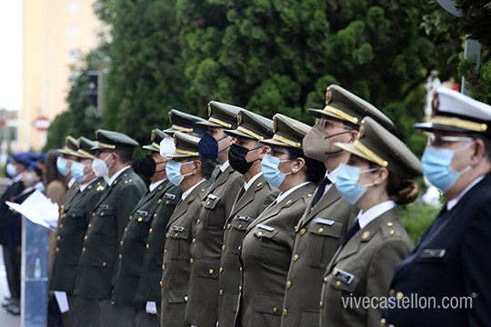 Acto institucional del Día de la Subdelegación de Defensa en Castellón de la Plana