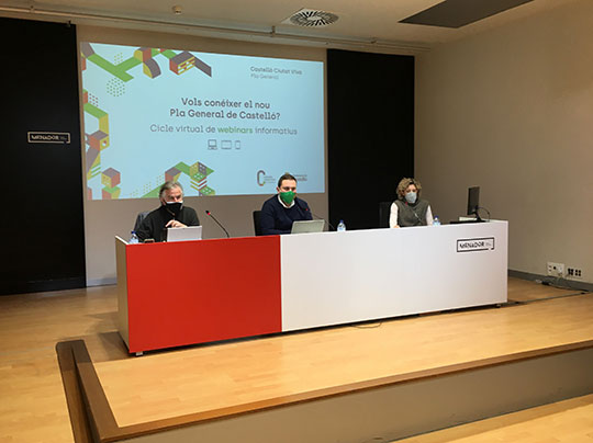 Castelló aborda el nuevo modelo de ciudad verde y compacta en el segundo webinar del Plan General