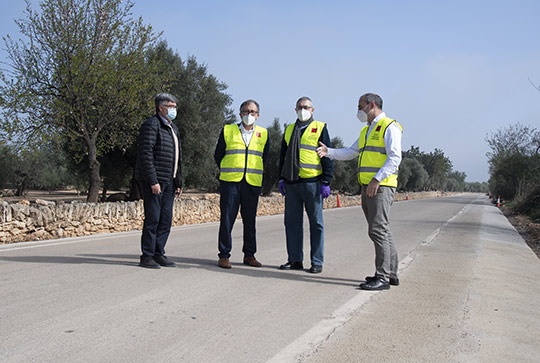 La Diputación incrementa un millón de euros la inversión en conservación de carreteras al asumir la titularidad de nueve vías municipales