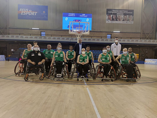 Fase de ascenso a primera división nacional de baloncesto en silla de ruedas